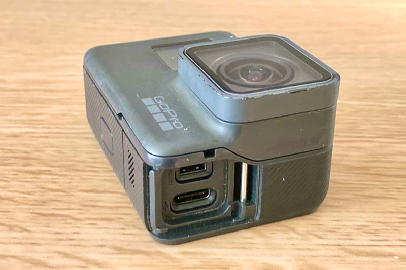 GoPro HERO5の充電口